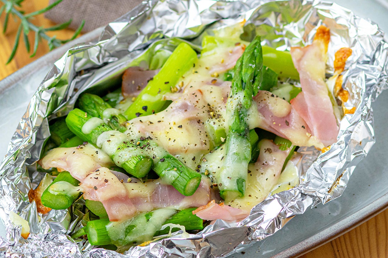 アスパラのホイル焼き レシピ・作り方