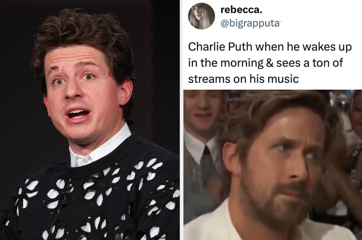 Here Are The Funniest Tweets About Taylor Swift Name-Dropping Charlie
Puth On "The Tortured Poets Department"