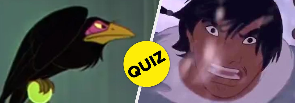 Raven from "Sleeping Beauty" and Denahi from "Brother Bear."