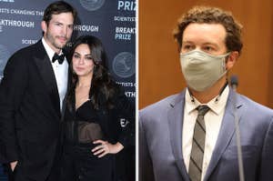 mila kunis and ashton kutcher together, then danny masterson in court