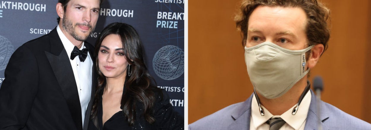 mila kunis and ashton kutcher together, then danny masterson in court