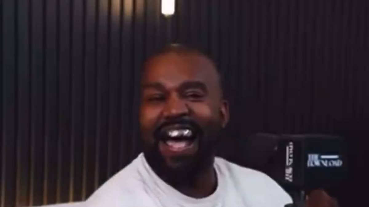 The artist formerly known as Kanye West made the comment during his interview with Justin Laboy.