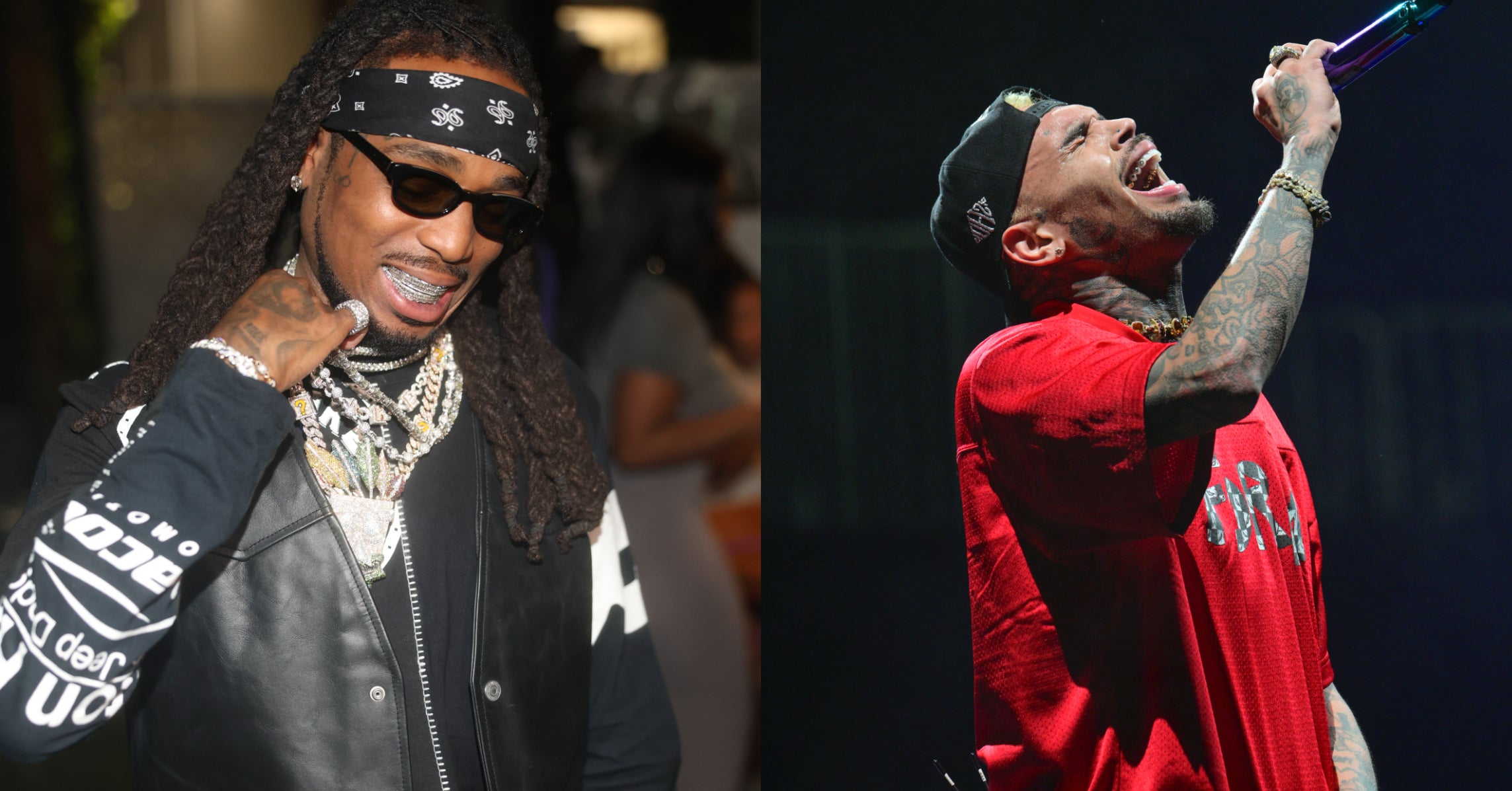 Quavo Calls Chris Brown 'Crackhead Michael Jackson' on Diss Track f/ Takeoff