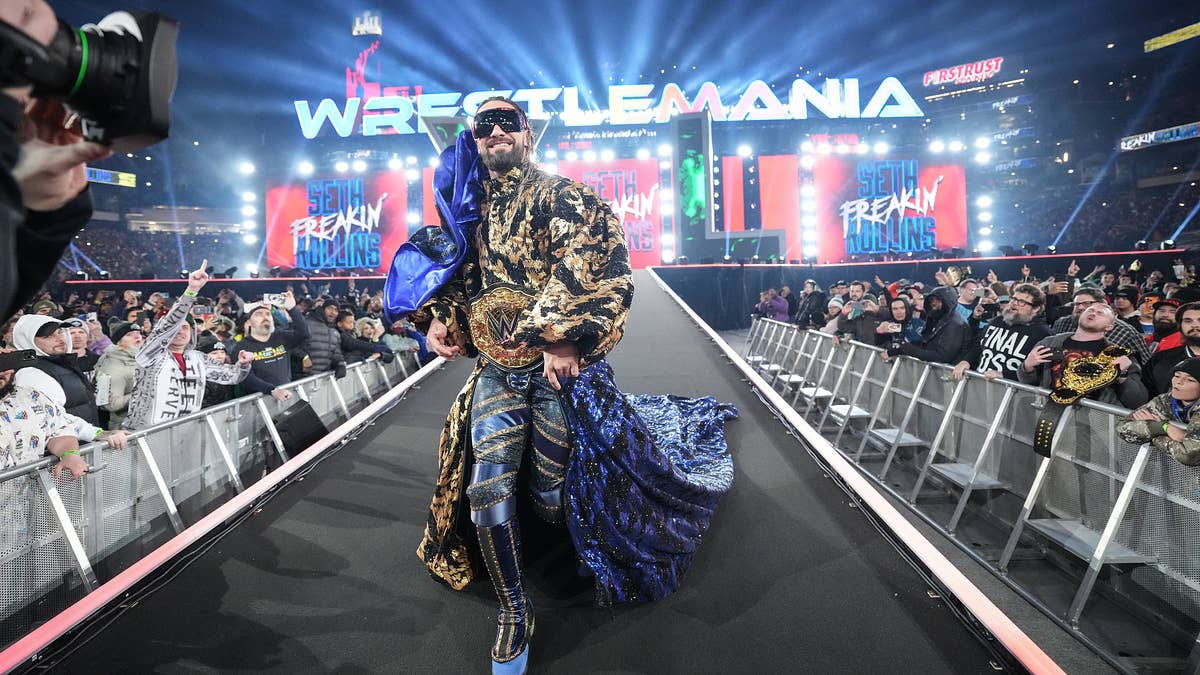 Troi Anthoni details the special look he created for WrestleMania 40, bringing fashion to pro wrestling, and more.