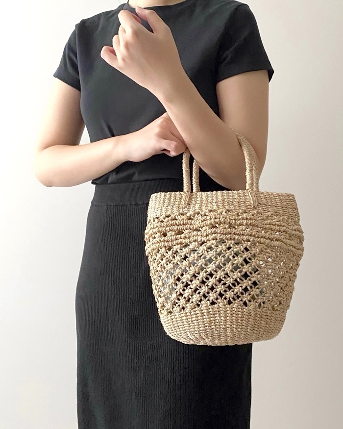無印良品のおすすめファッションアイテム「アバカトートバッグ」