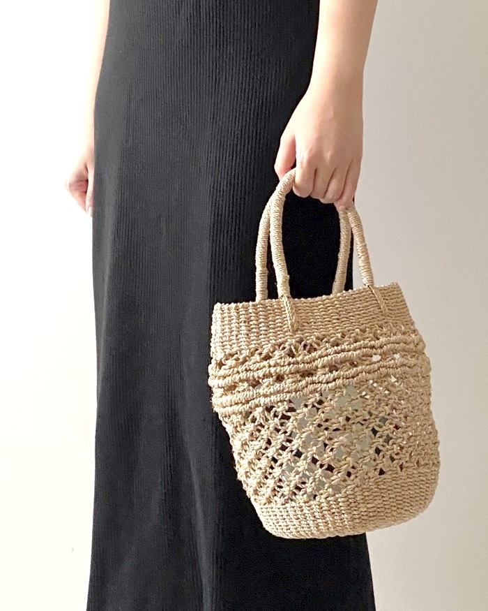無印良品のおすすめファッションアイテム「アバカトートバッグ」