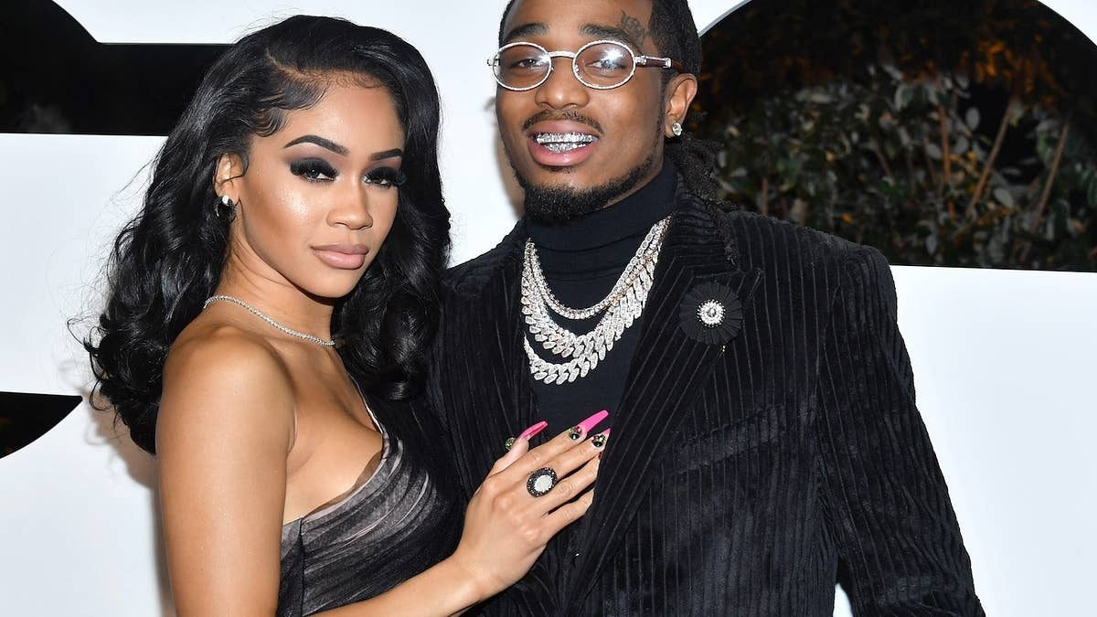 Saweetie Appears to Address Quavo's Chris Brown Diss Track by Sharing DM From Rapper