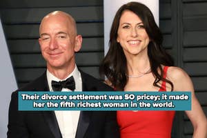 One of these divorce settlements was totaled at $38 billion; let that sink in.