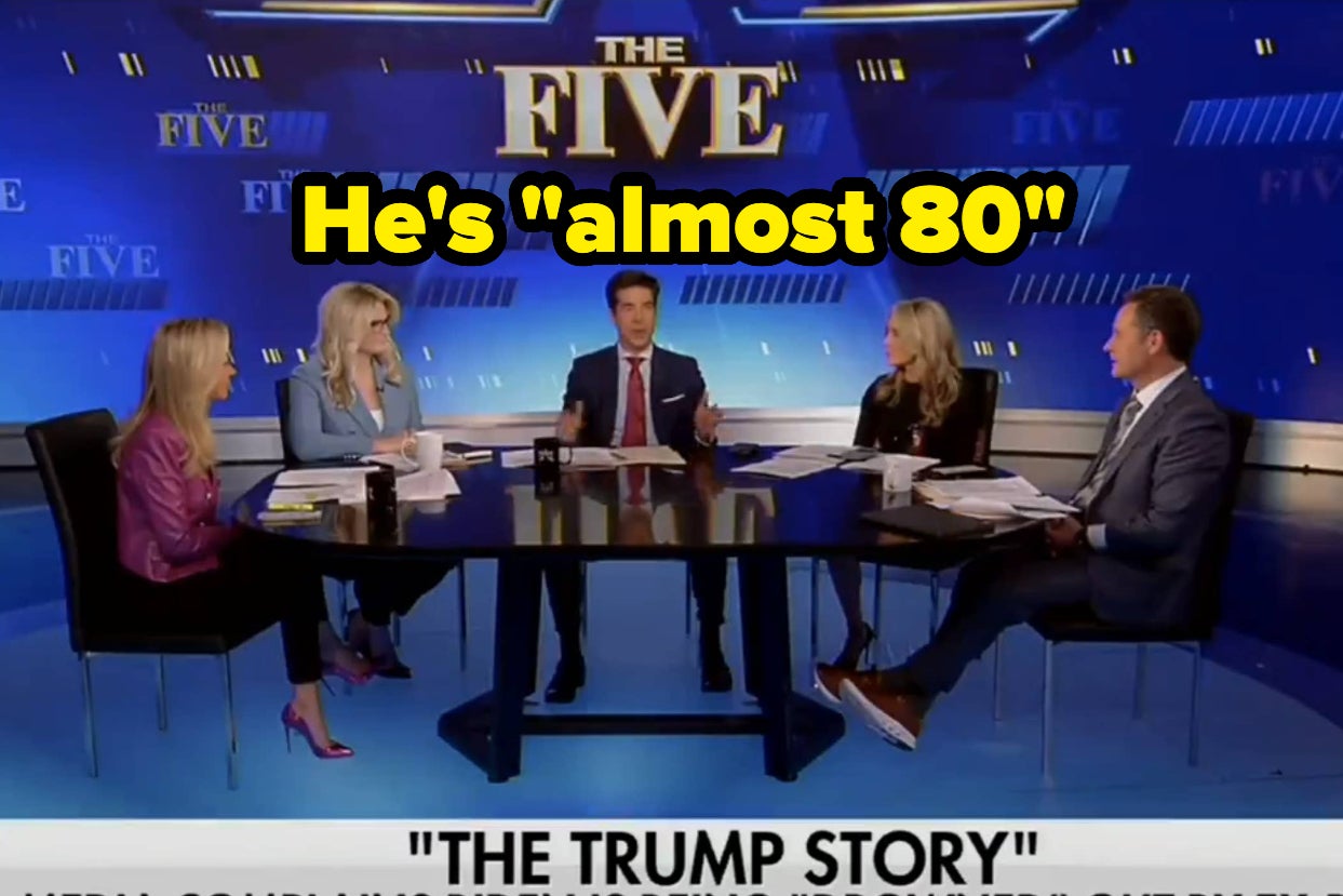 A Fox News Host Said It's "Cruel" To Make Donald Trump, "A Man Who's Almost 80," Sit For His Trial, And People Are Asking The Obvious Question