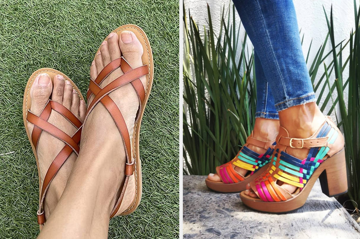 27 Sandals So Comfy, Reviewers Say They Walked In 'Em For Hours