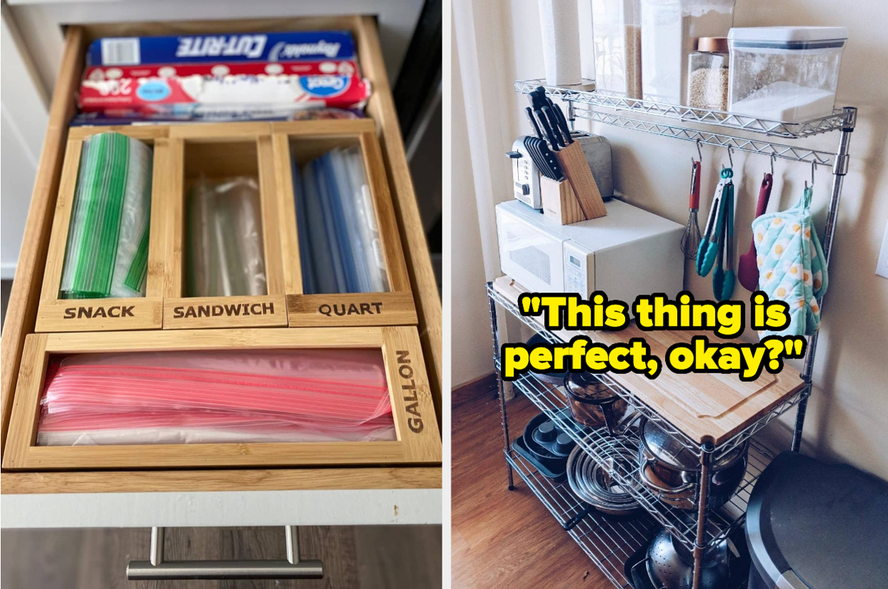 34 Organizing Products That'll Have You Saying Farewell To The Mess In
Your Kitchen