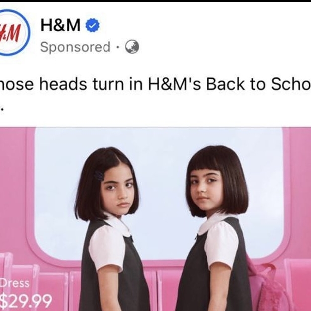 chan hebe girl 20 H.M.M." H&M、制服姿の女児の広告を撤回 ⇒ 目立った抗議理由は「性的表現」よりも「ルッキズム助長」だった（オーストラリア）
