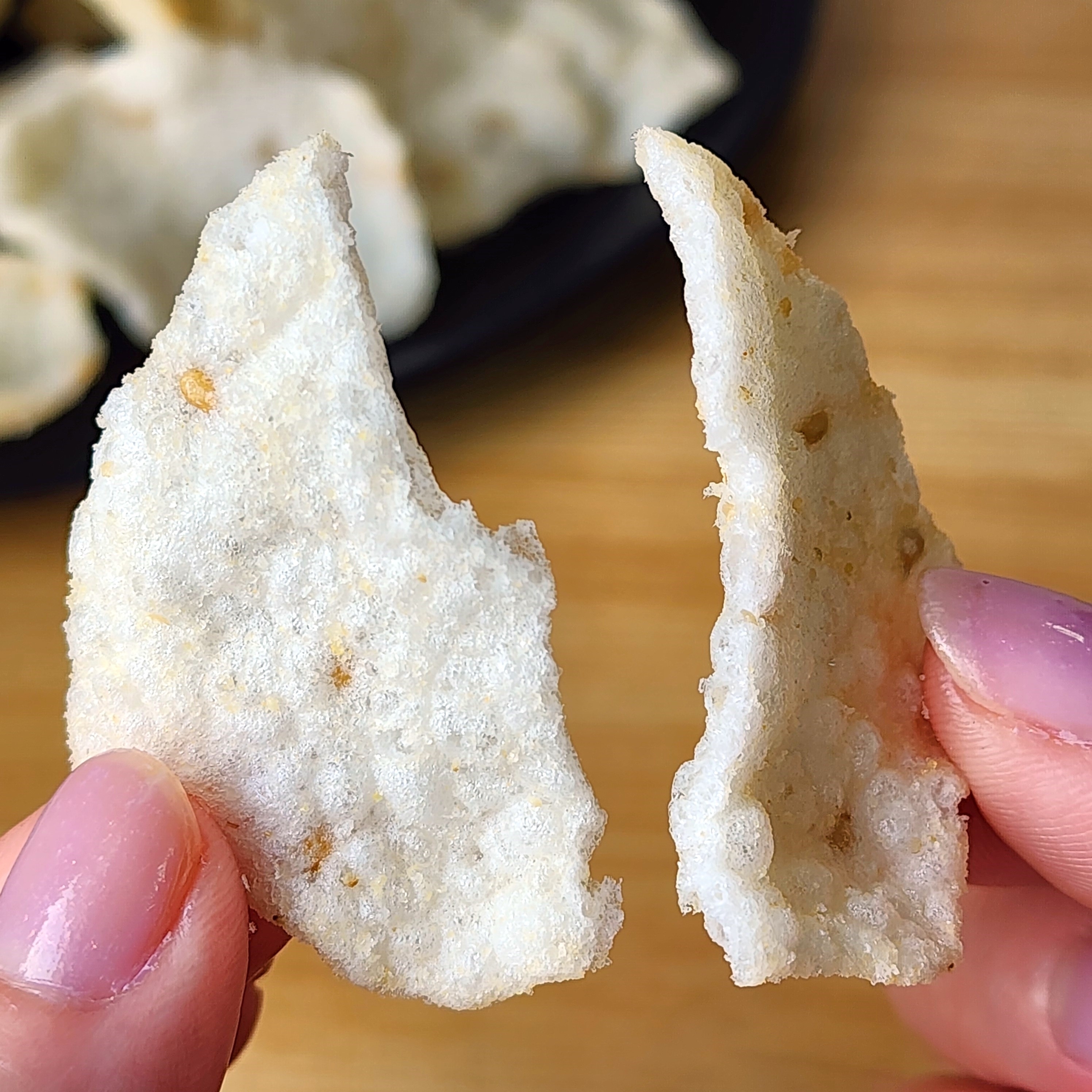 ドン・キホーテのオススメのスナック「最後まで美味しいごまにんにくせん」