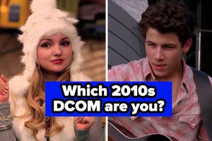 Two characters from Disney Channel Original Movies with text "Which 2010s DCOM are you?"