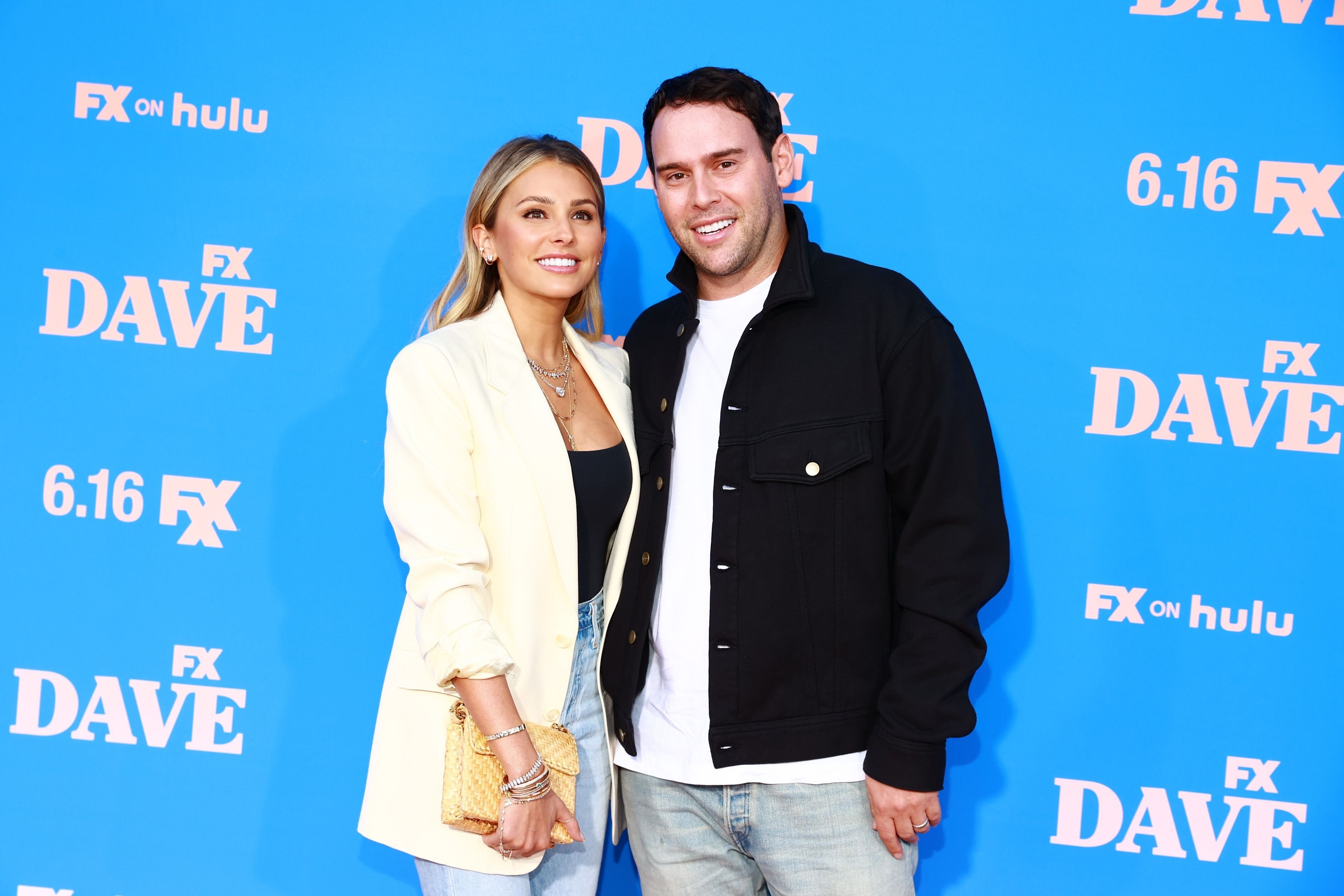 Yael Cohen Braun and Scooter Braun attend FXX, FX and Hulu&#x27;s Season 2 Red Carpet Premiere