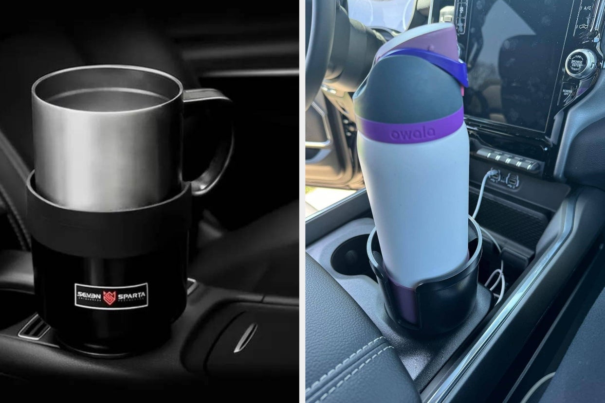 If You’re A Beverage Lover Who Drives A Lot, You Probably Need This Cup Expander