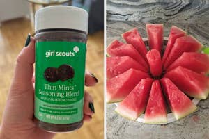 thin mint seasoning and watermelon cutter