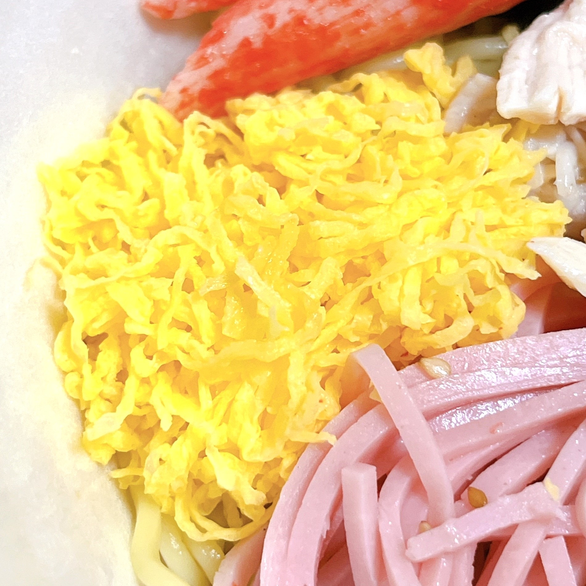 バーミヤンのオススメのメニュー「冷やし中華【醤油】」