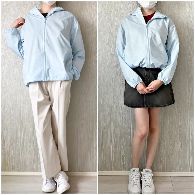 UNIQLO(ユニクロ)のおすすめアウター「ポケッタブルUVカットパーカ(ガラ)」