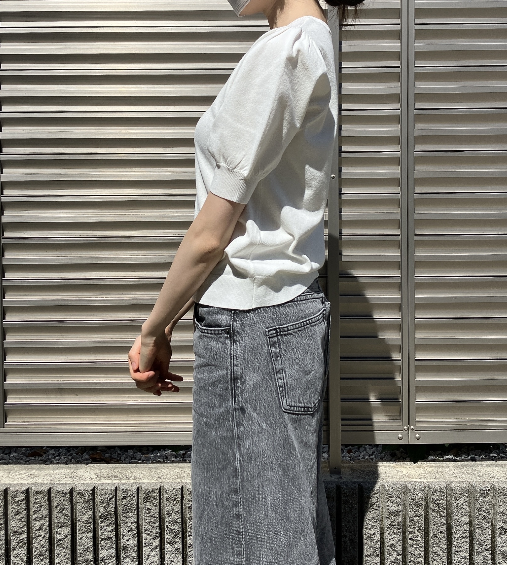 Honeys(ハニーズ)のおすすめトップス「5分袖ニットトップス」