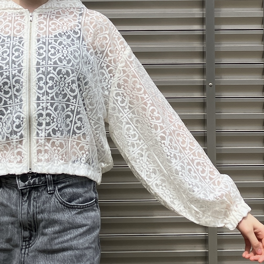 Honeys(ハニーズ)のおすすめパーカー「レースパーカー」