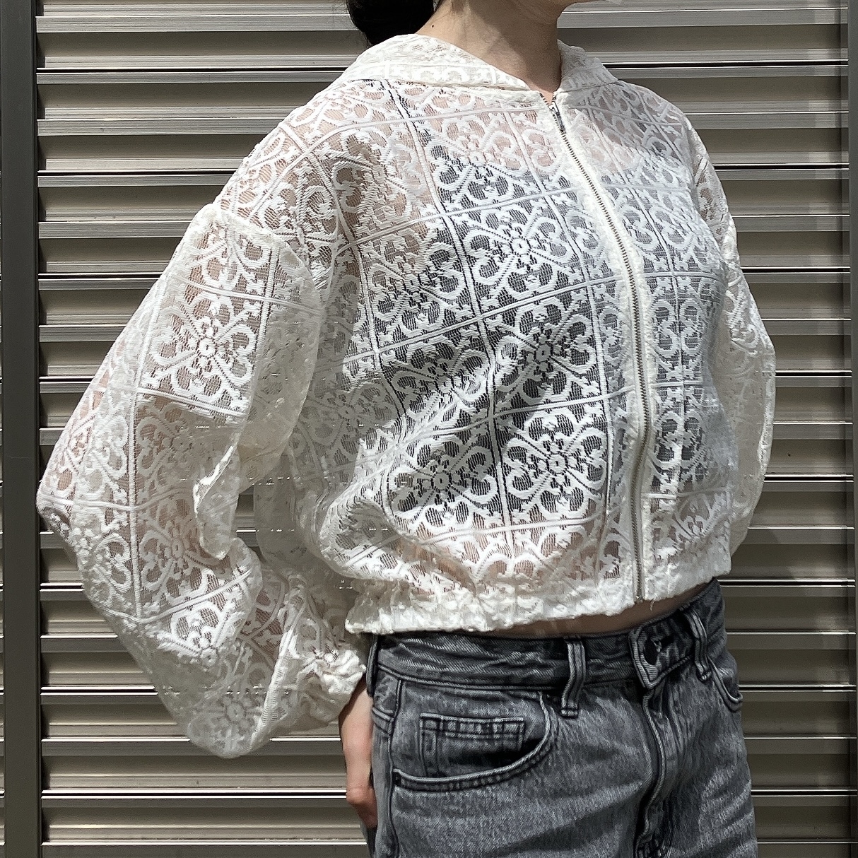 Honeys(ハニーズ)のおすすめパーカー「レースパーカー」