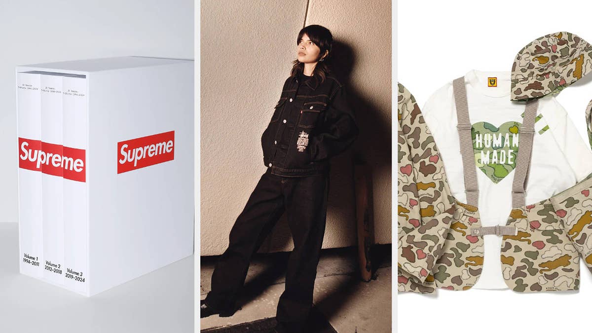 From Supreme's 30th anniversary celebration to Stüssy's latest with Levi's, here is a closer look at all of this week's best style releases.