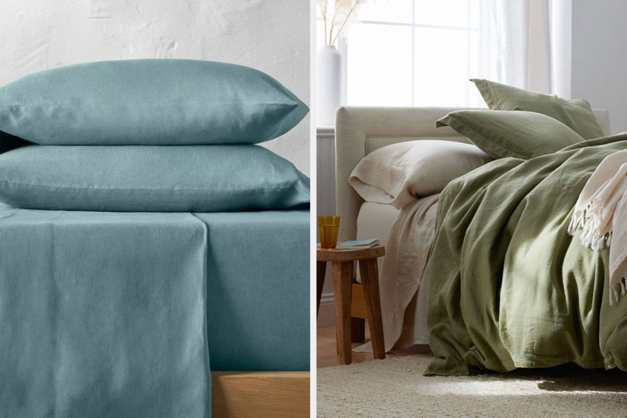 We Asked A Bedding Designer Where To Get The 10 Most Affordable Linen Sheets