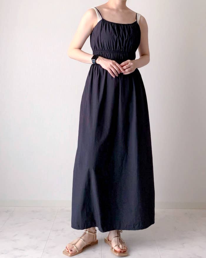 しまむらのおすすめワンピース「レディース キャミソールワンピース(近藤千尋)」