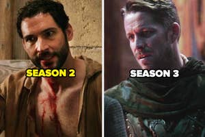 Tom Ellis vs Sean Maguire as Robin Hood in Once Upon a Time