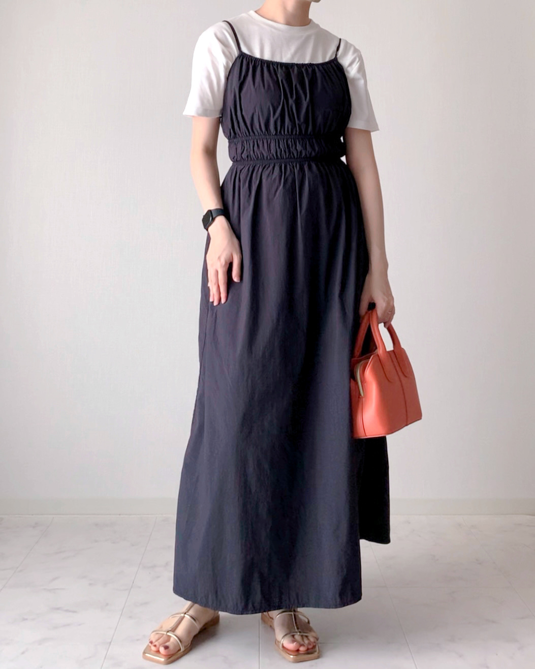 しまむらのおすすめワンピース「レディース キャミソールワンピース(近藤千尋)」