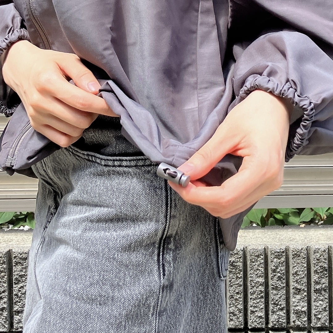 Honeys(ハニーズ)のおすすめアウター「シアーフードブルゾン」