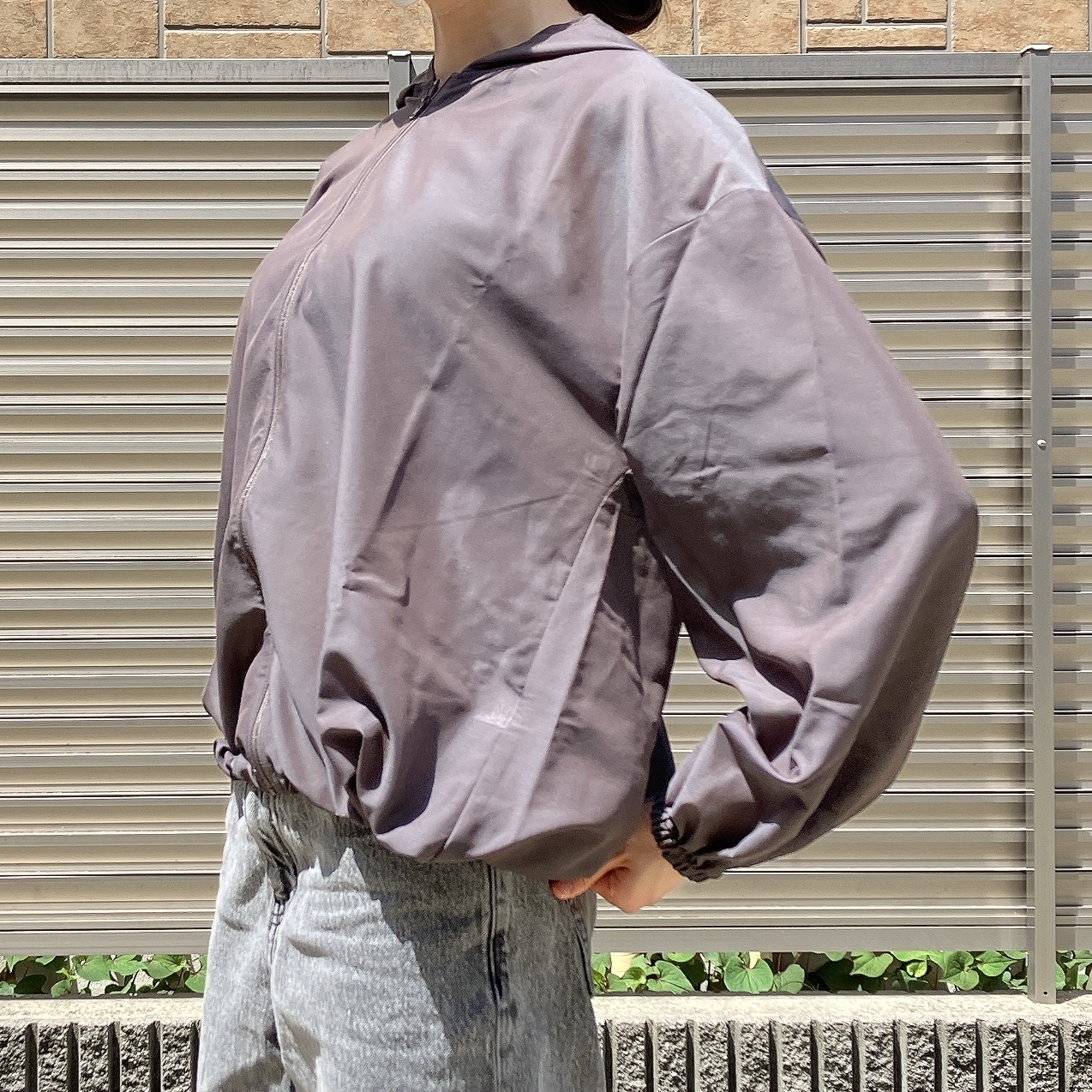 Honeys(ハニーズ)のおすすめアウター「シアーフードブルゾン」