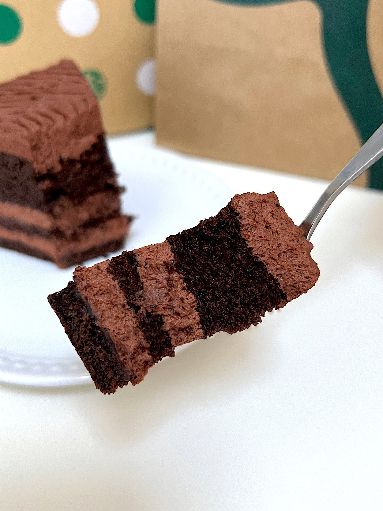 スターバックスのおすすめスイーツ「チョコレートケーキ」