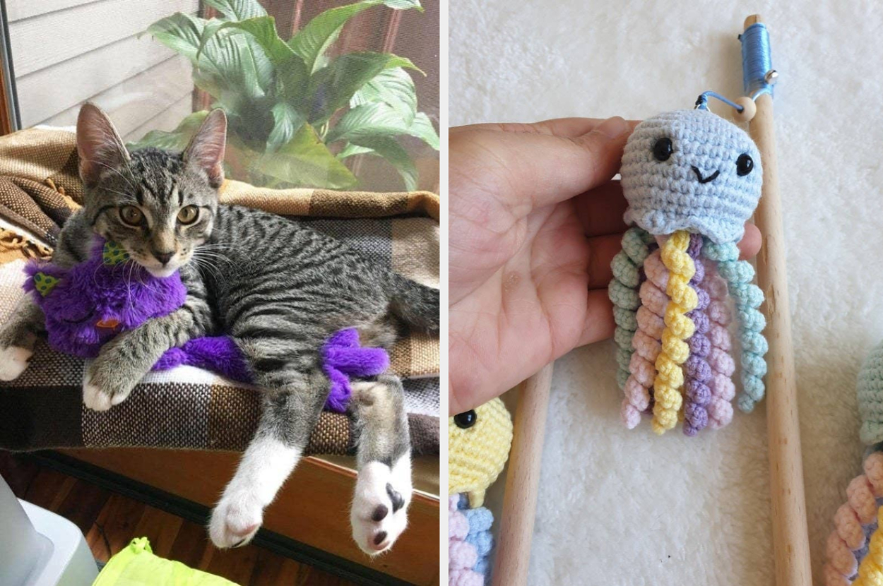 Just 19 Affordable Toys To Buy Your Cat Because You Love Them More Than Anything In The World