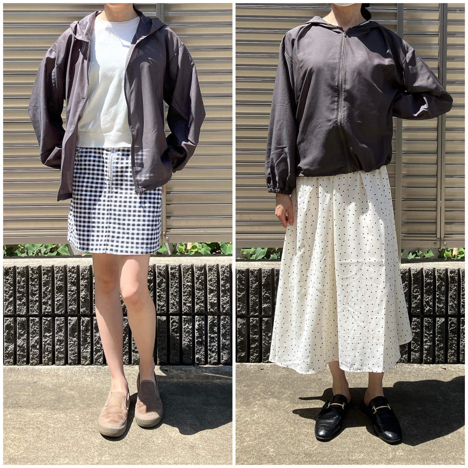 Honeys(ハニーズ)のおすすめアウター「シアーフードブルゾン」