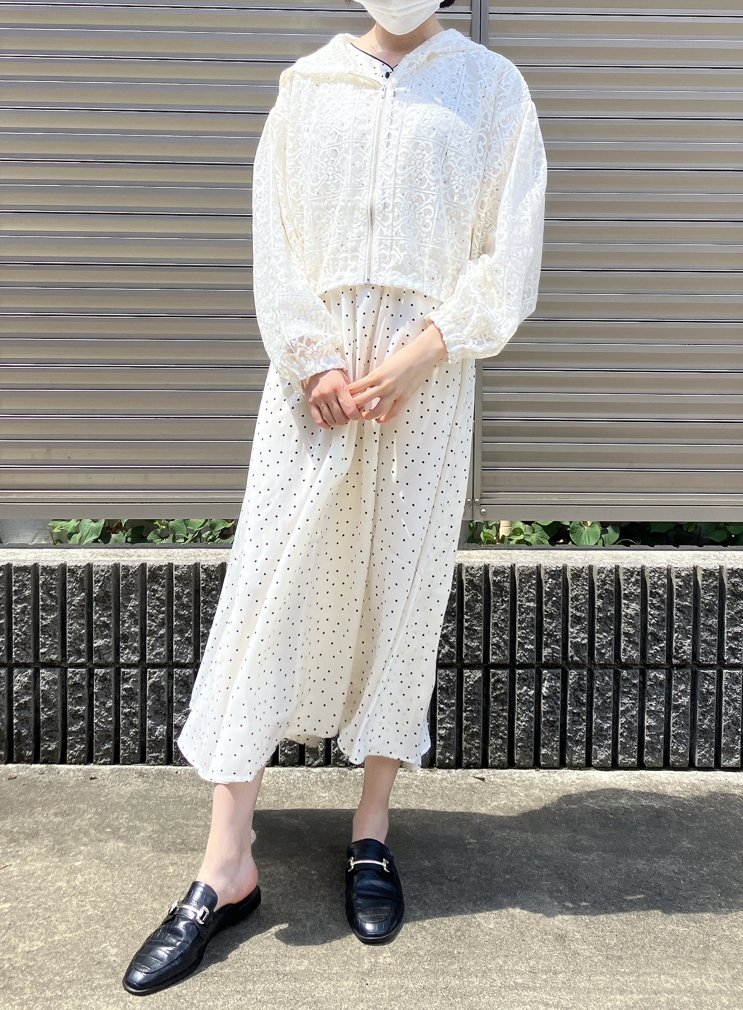 Honeys(ハニーズ)のおすすめパーカー「レースパーカー」