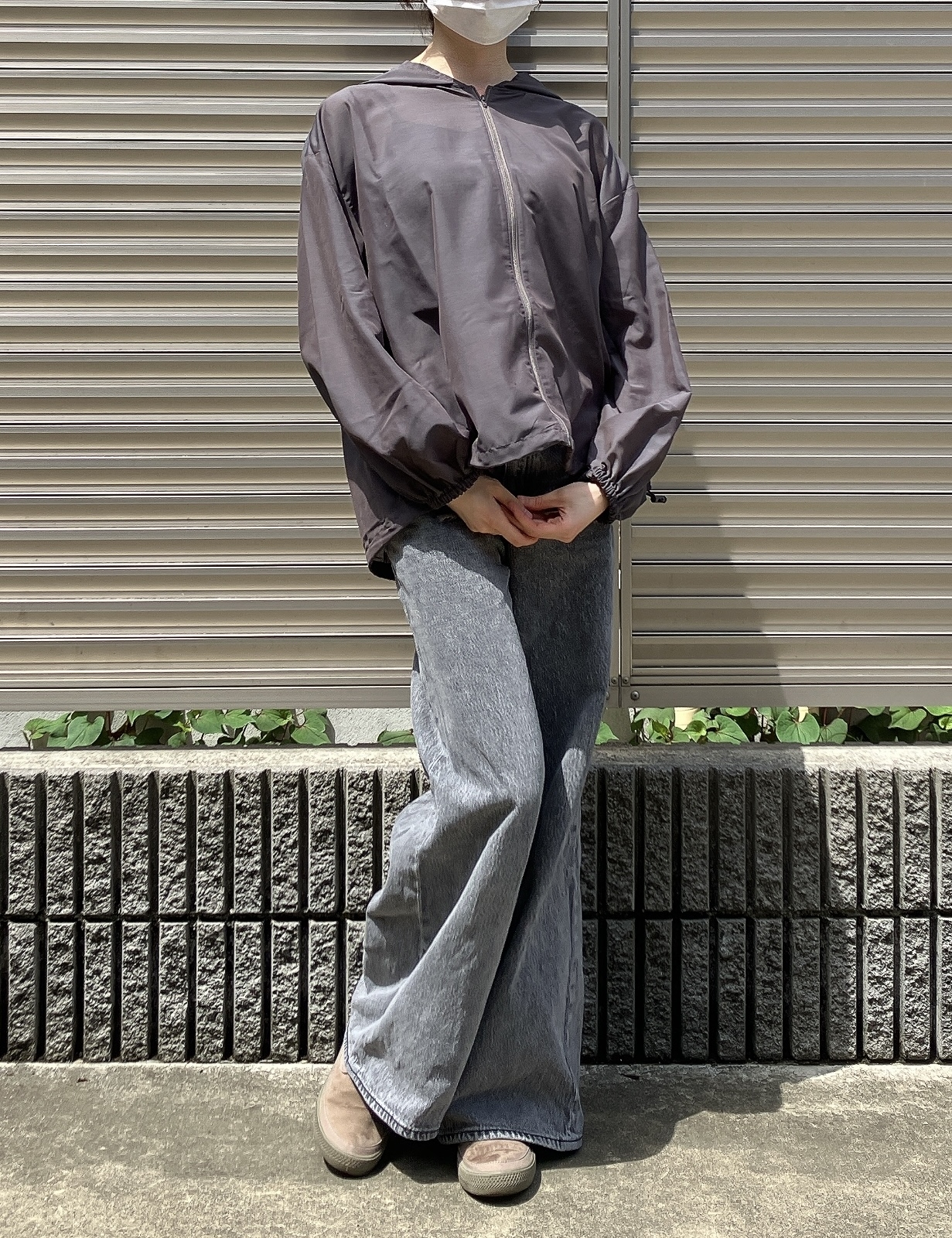 Honeys(ハニーズ)のおすすめアウター「シアーフードブルゾン」