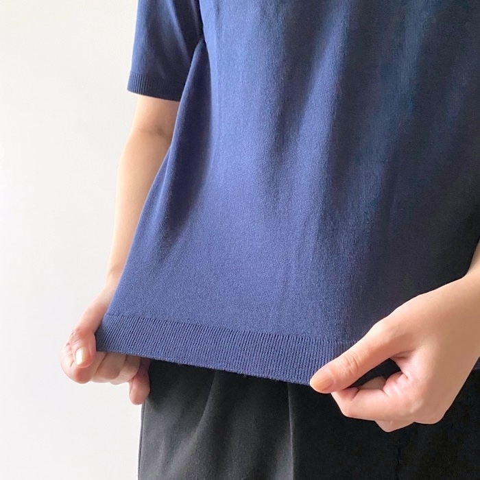 UNIQLO(ユニクロ)のおすすめトップス「ポロセーター(半袖)」