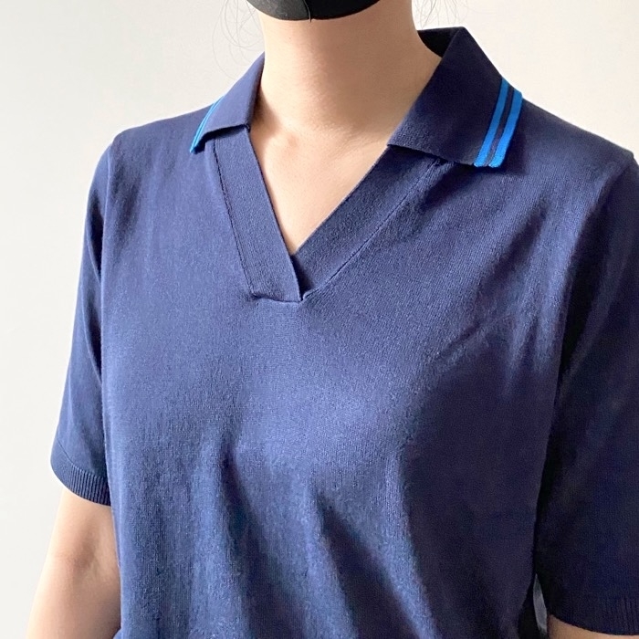 UNIQLO(ユニクロ)のおすすめトップス「ポロセーター(半袖)」