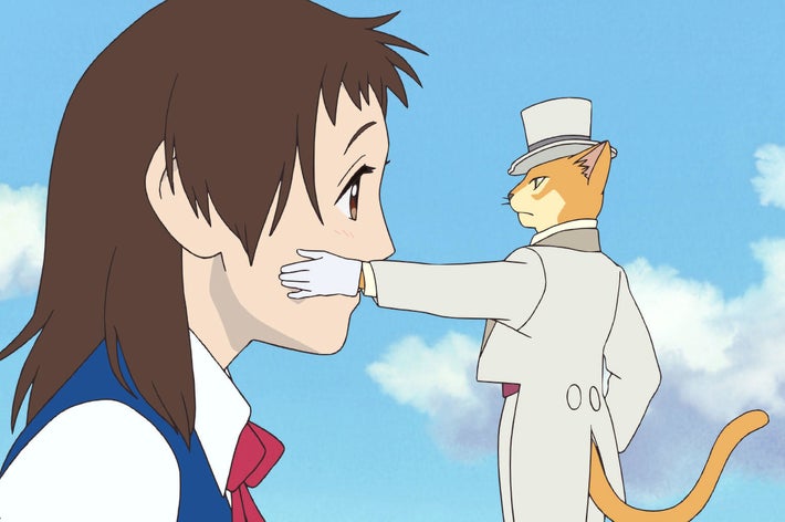 ハルに別れを告げるバロン(スタジオジブリ公式サイトより)