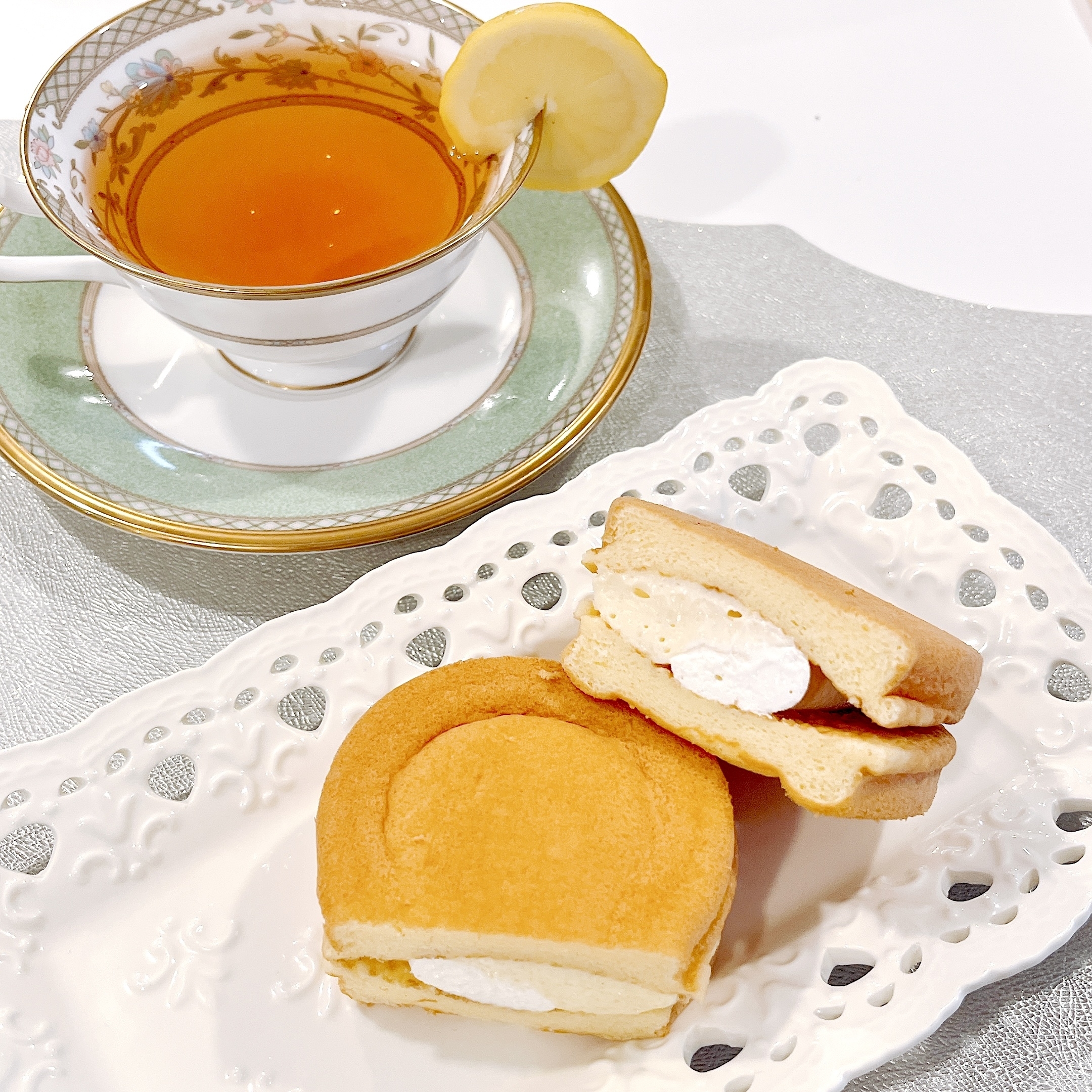 コージーコーナーの期間限定おすすめスイーツ「スフレワッフル(瀬戸内レモン&チーズ)」