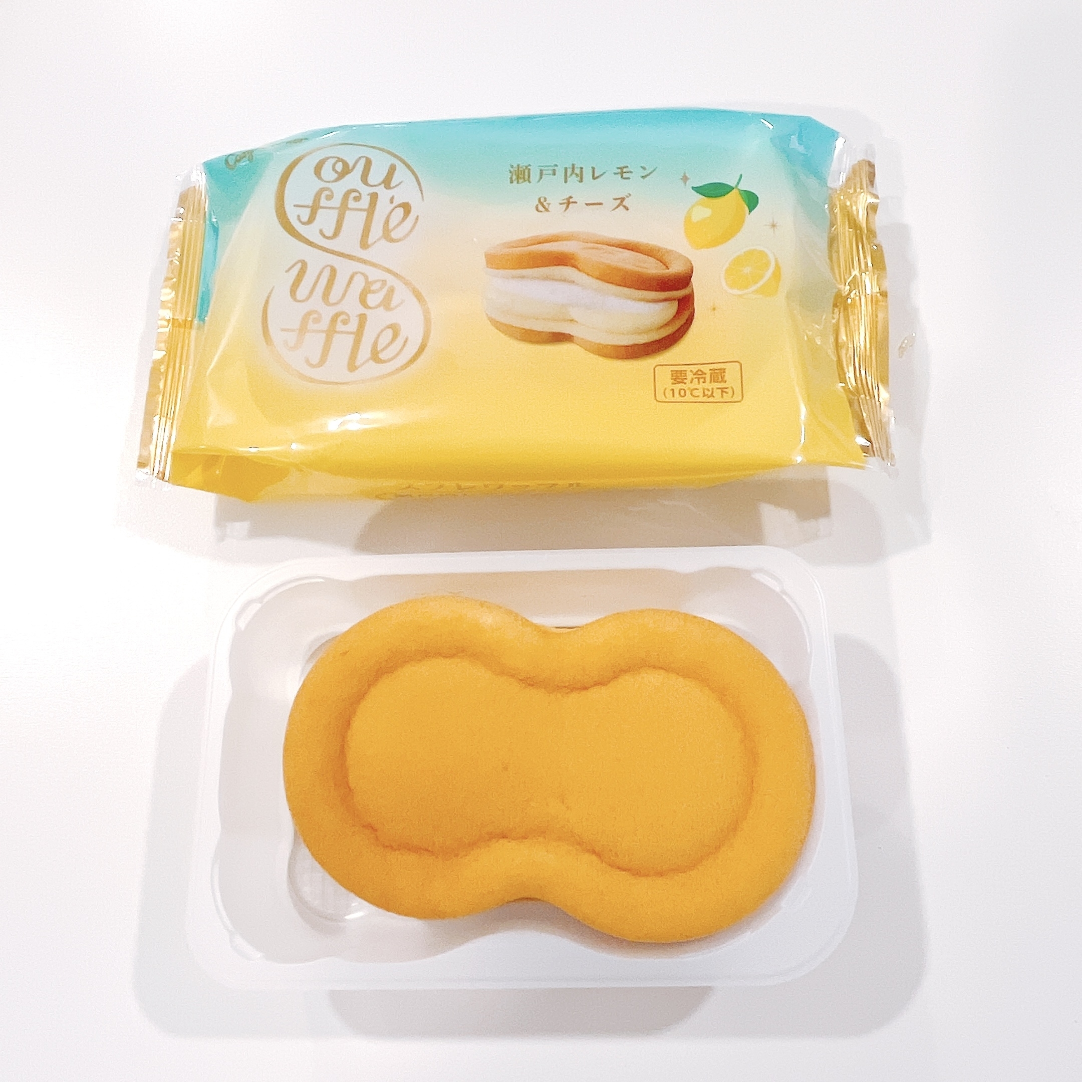 コージーコーナーの期間限定おすすめスイーツ「スフレワッフル(瀬戸内レモン&チーズ)」