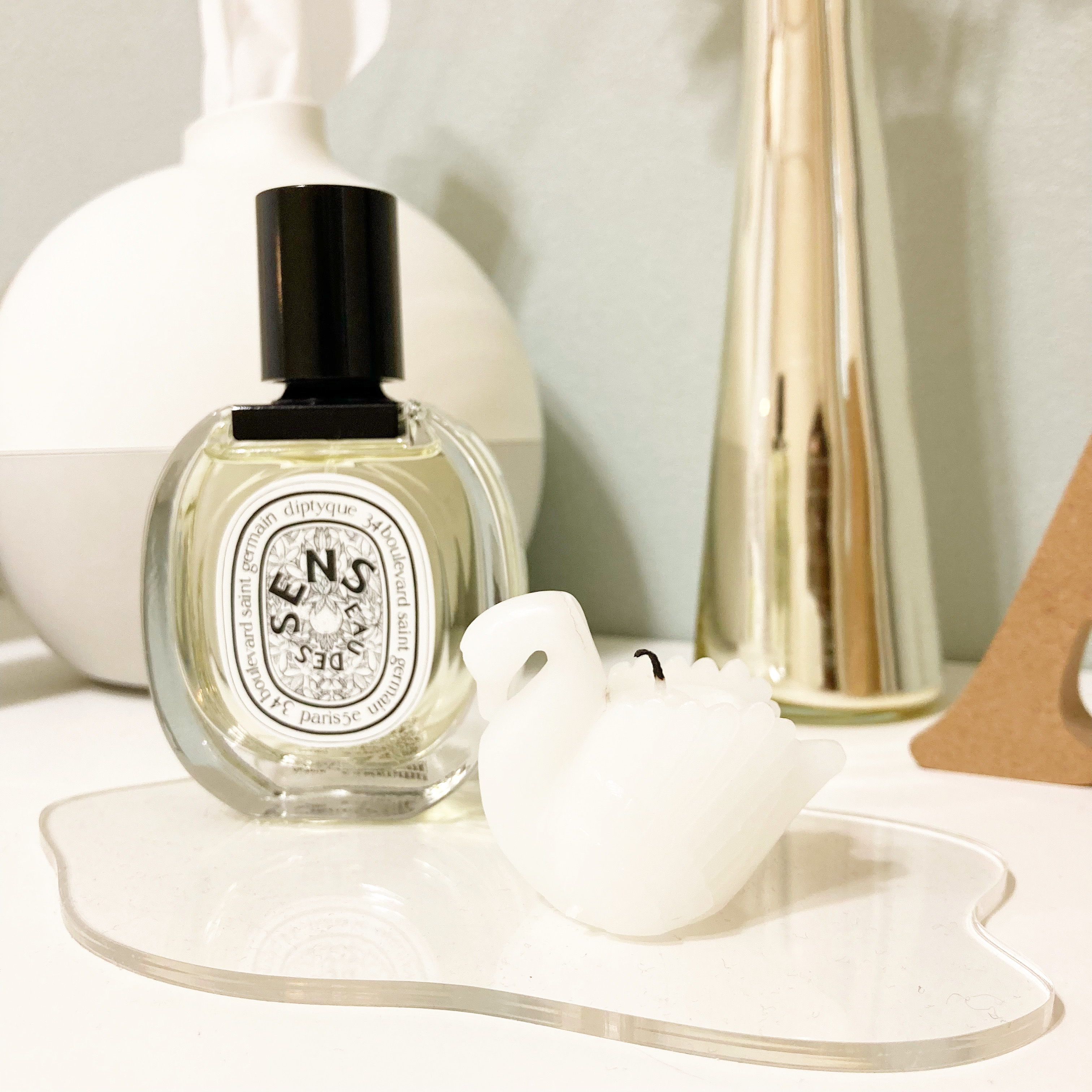 CanDo(キャンドゥ)のおすすめおしゃれインテリア「キャンドル スワン」