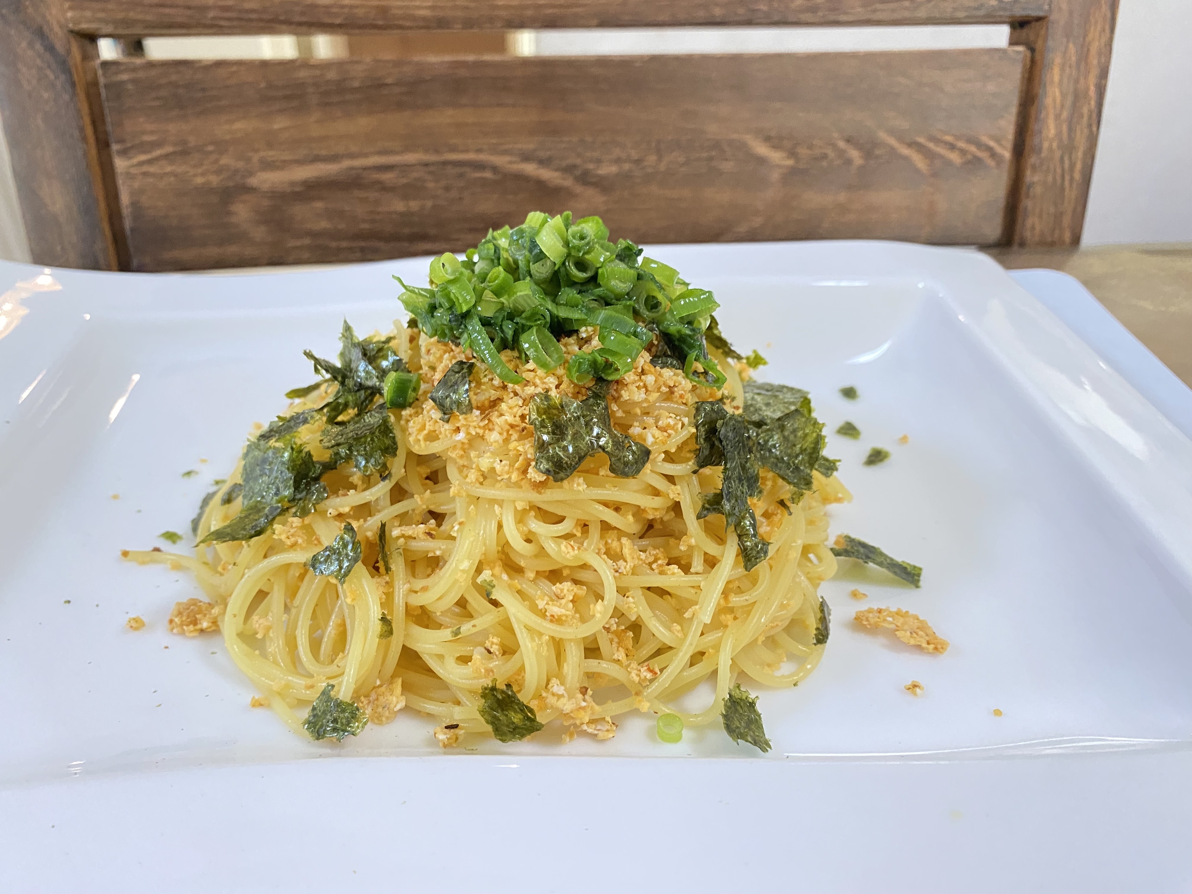 リュウジさん考案の「ヤバい明太子パスタ」