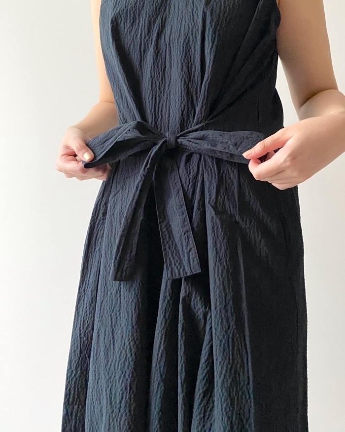 UNIQLO(ユニクロ)のおすすめワンピース「シアサッカーワンピース(ノースリーブ)」