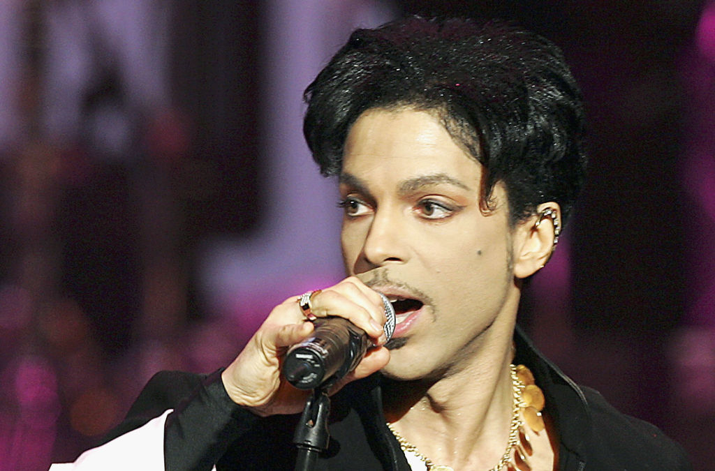 Closeup of Prince