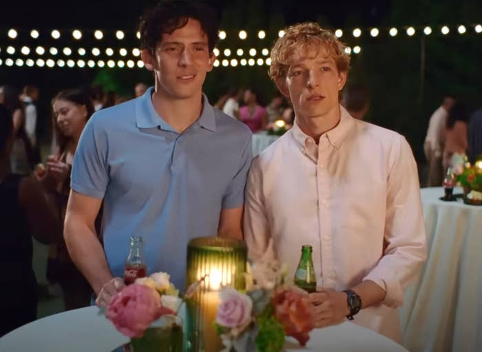 Josh O&#x27;Connor and Mike Faist in Challengers
