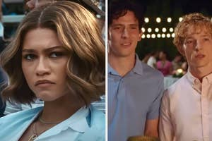 Zendaya, Josh O'Connor, and Mike Faist in Challengers