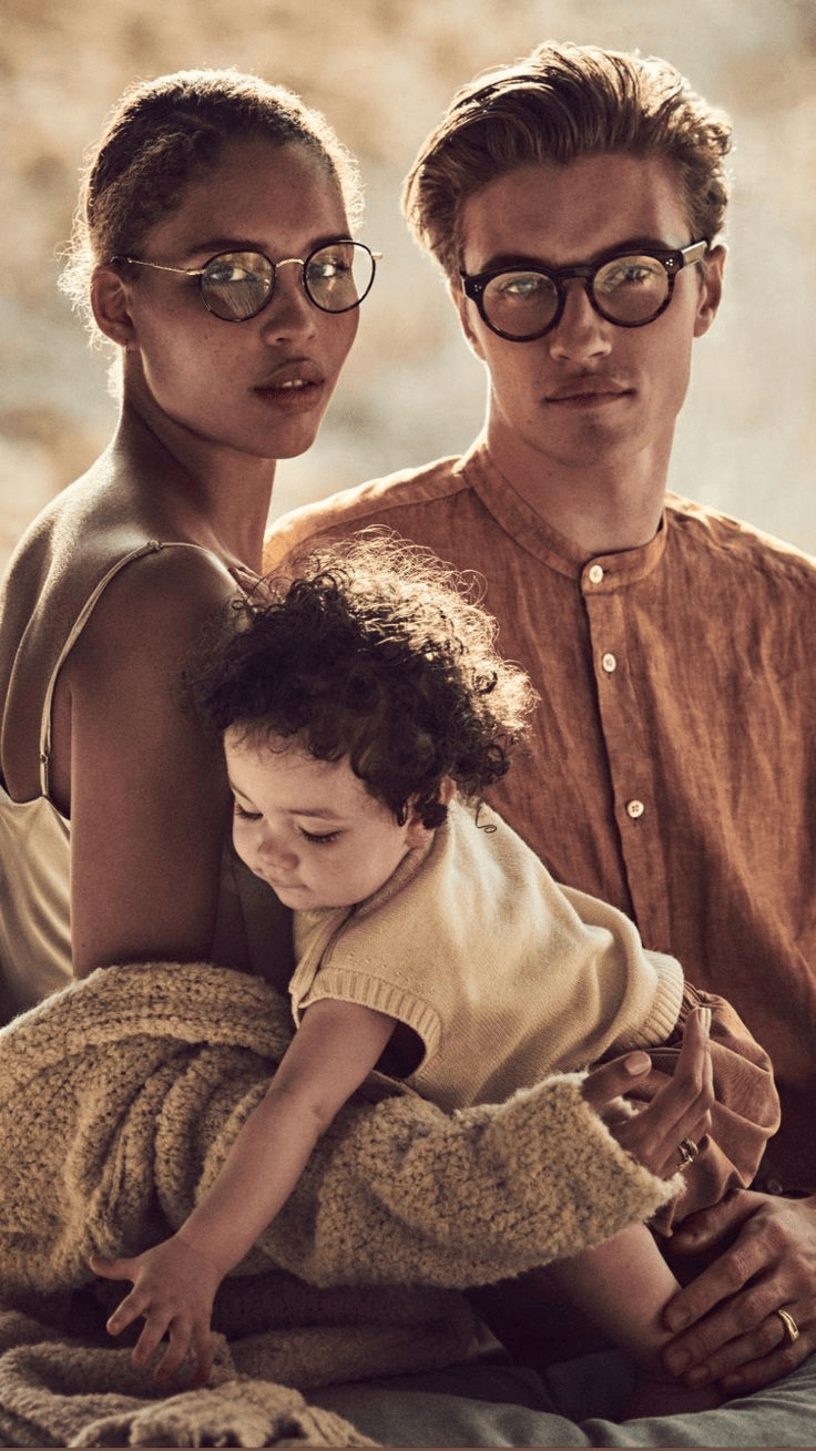 Nara Smith and Lucky Blue Smith With Their Daughter 